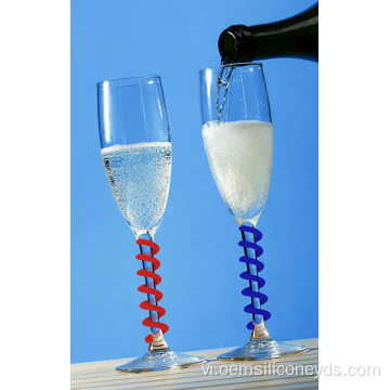 Silicone Uống Markers Wine Glass Bùa